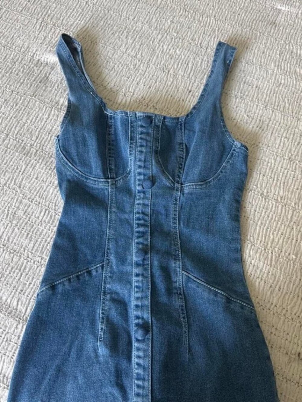 SHEIN Women's Blue and Navy Dress